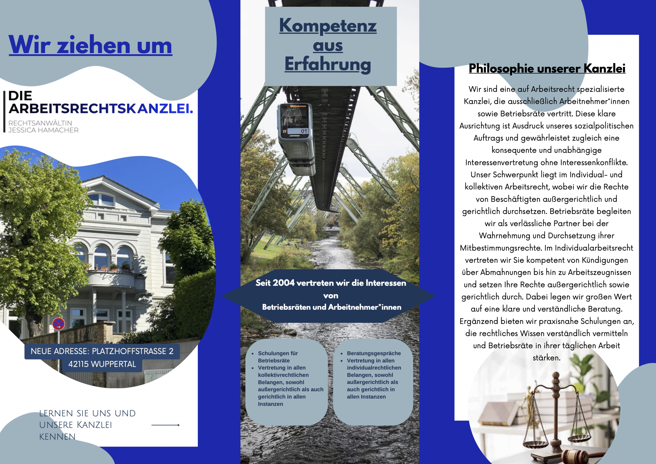 die arbeitsrechtskanzlei Flyer Seite 1